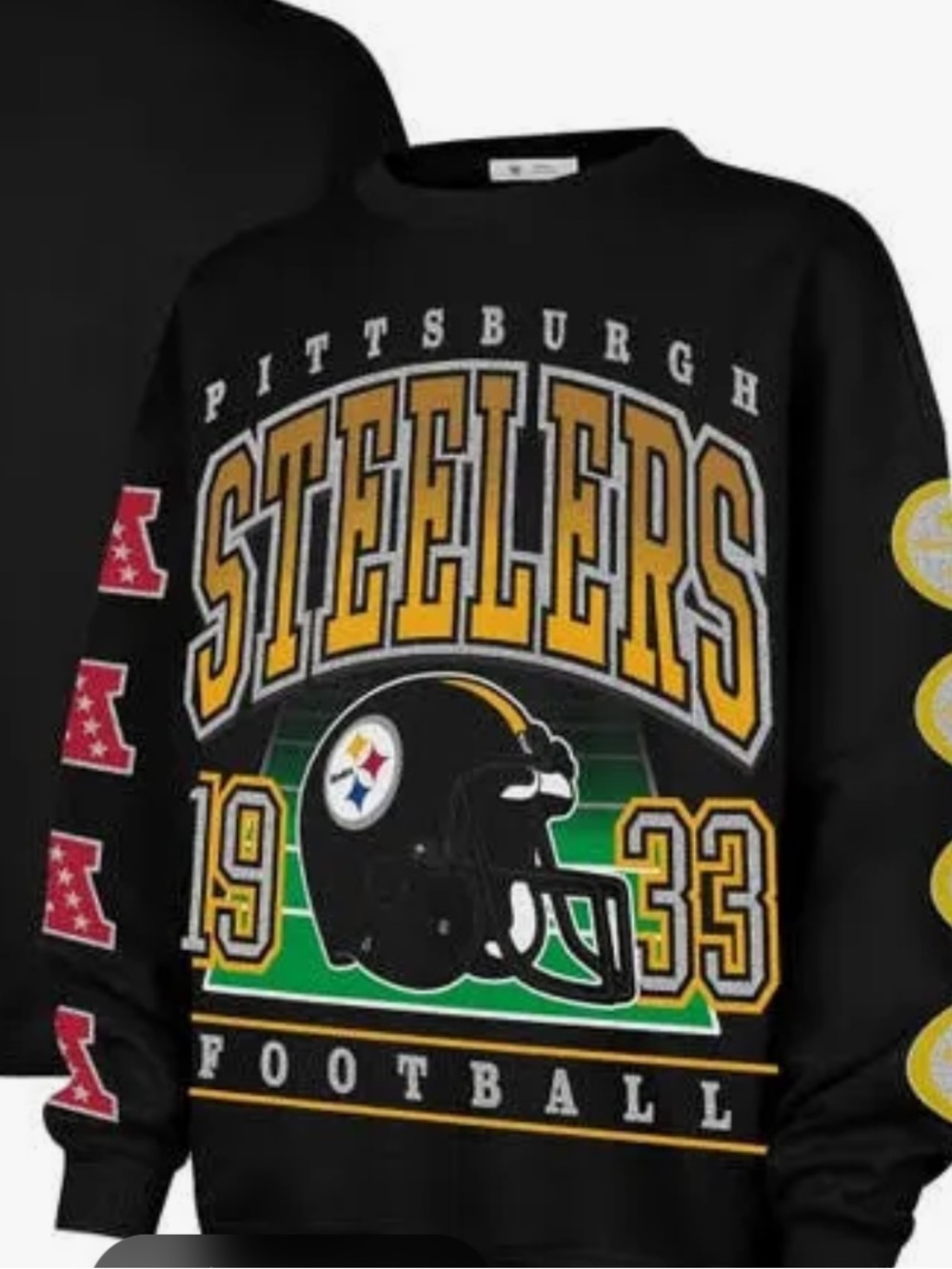 Pittsburgh Steelers Women's Go Big Oversized
Sweatshirt ‘47 Brand. New condition